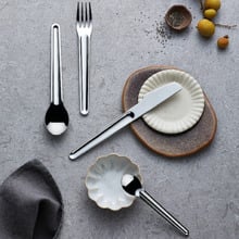 16 Piece Newson By Noritake Stainless Steel Cutlery Set